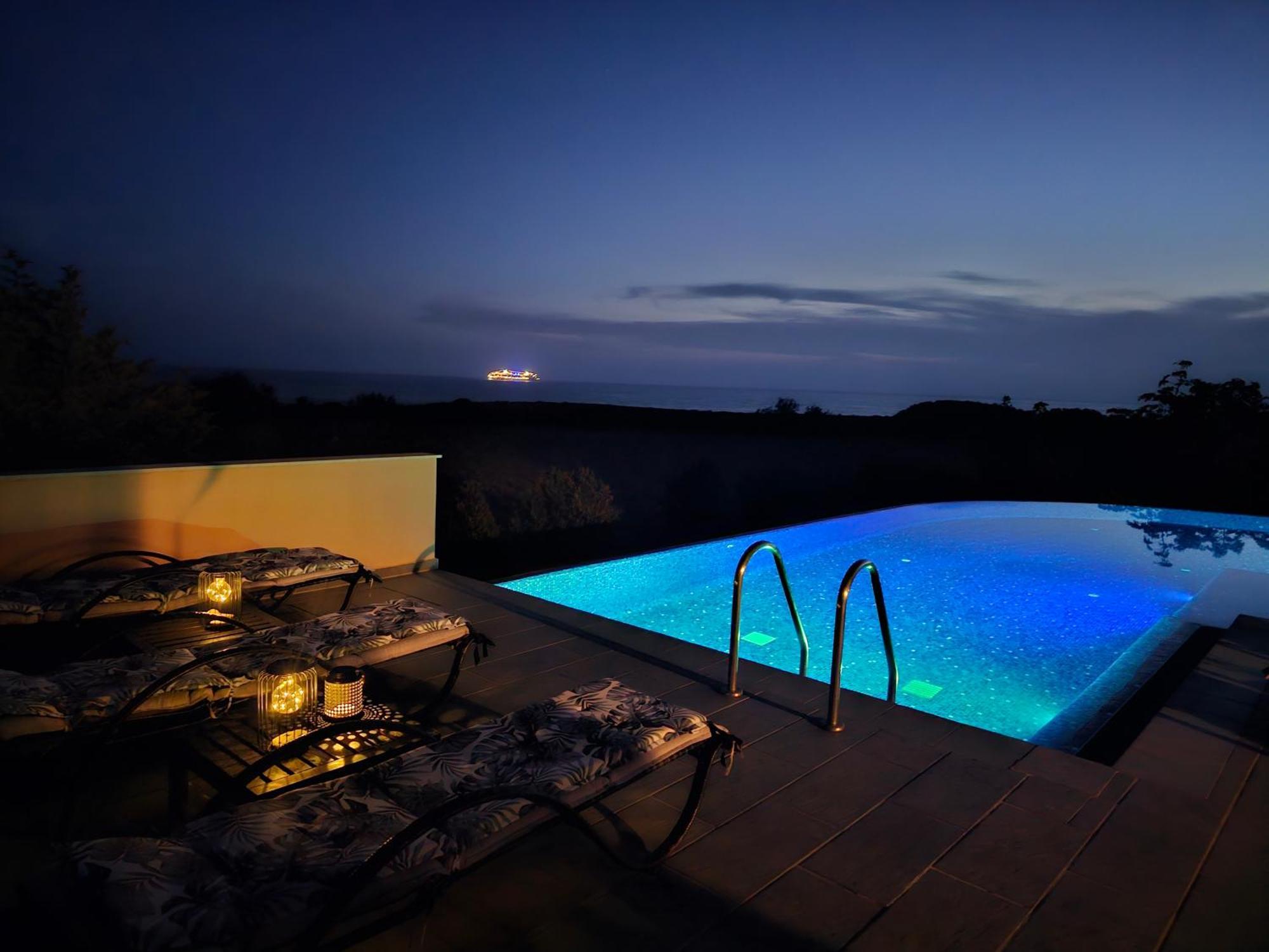 Skinos Ilivatos Eco Villa & Estate Chavriáta Exteriér fotografie